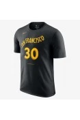 CAMISETA NIKE GOLDEN STATE WARRIORS CITY EDITION MASCULINA - Preto