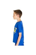CAMISETA NIKE HERO BRASIL INFANTIL - Azul
