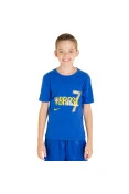 CAMISETA NIKE HERO BRASIL INFANTIL - Azul