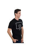 CAMISETA NIKE HOOP ARROW MASCULINA - Preto/branco CAMISETA NIKE HOOP ARROW MASCULINA - Preto/branco