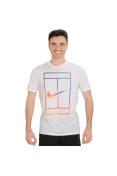 CAMISETA NIKE IRRIDESCENT COURT TEE MASCULINA - Branco CAMISETA NIKE IRRIDESCENT COURT TEE MASCULINA - Branco
