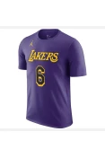 CAMISETA NIKE JORDAN LOS ANGELES LAKERS MASCULINA - Roxo