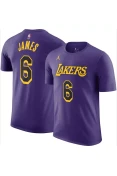 CAMISETA NIKE JORDAN LOS ANGELES LAKERS MASCULINA - Roxo