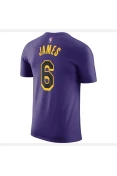 CAMISETA NIKE JORDAN LOS ANGELES LAKERS MASCULINA - Roxo