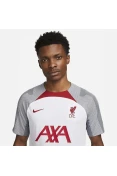 CAMISETA NIKE LIVERPOOL FC STRIKE MASCULINA - Branco/vermelho CAMISETA NIKE LIVERPOOL FC STRIKE MASCULINA - Branco/vermelho