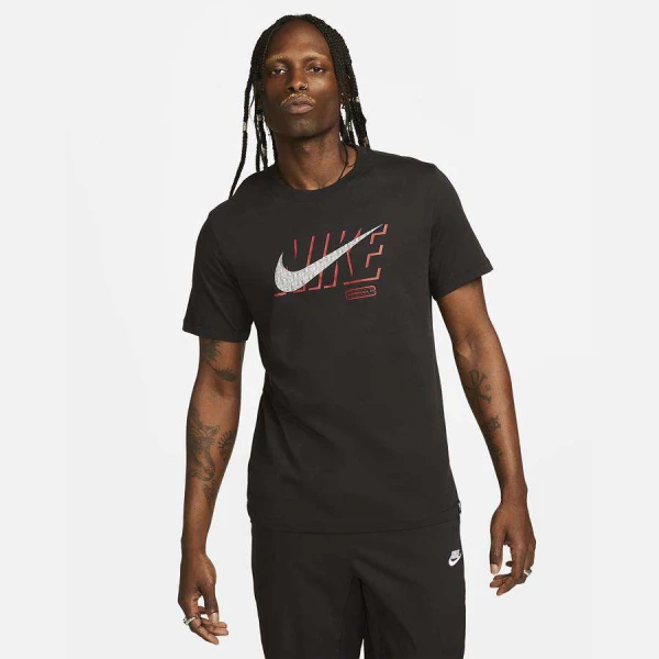 CAMISETA NIKE LIVERPOOL SSL SWOOSH TEE MASCULINA - Preto