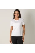 CAMISETA NIKE MILER FEMININA - Branco CAMISETA NIKE MILER FEMININA - Branco