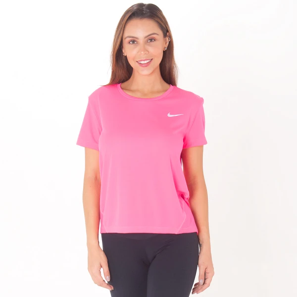 CAMISETA NIKE MILER FEMININA - Pink CAMISETA NIKE MILER FEMININA - Pink