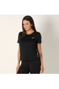 CAMISETA NIKE MILER FEMININA - Preto CAMISETA NIKE MILER FEMININA - Preto