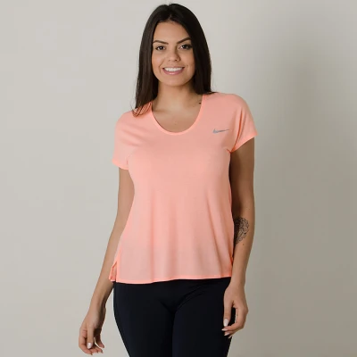 CAMISETA NIKE MILER FEMININA - Rosa CAMISETA NIKE MILER FEMININA - Rosa