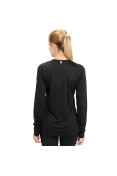 CAMISETA NIKE MILER MANGA LONGA FEMININA - Preto