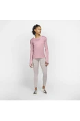 CAMISETA NIKE MILER MANGA LONGA FEMININA - Rosa