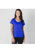 CAMISETA NIKE MILER RUNNING TOP FEMININA - Azul