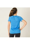 CAMISETA NIKE MILER RUNNING TOP FEMININA - Azul royal