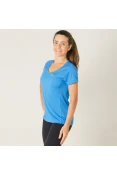 CAMISETA NIKE MILER RUNNING TOP FEMININA - Azul royal