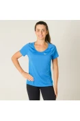 CAMISETA NIKE MILER RUNNING TOP FEMININA - Azul royal