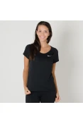 CAMISETA NIKE MILER RUNNING TOP FEMININA - Preto
