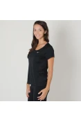 CAMISETA NIKE MILER RUNNING TOP FEMININA - Preto
