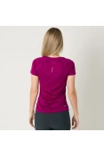CAMISETA NIKE MILER RUNNING TOP FEMININA - Roxo