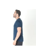 CAMISETA NIKE MILER TECH TOP MASCULINA - Marinho CAMISETA NIKE MILER TECH TOP MASCULINA - Marinho