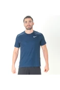 CAMISETA NIKE MILER TECH TOP MASCULINA - Marinho CAMISETA NIKE MILER TECH TOP MASCULINA - Marinho