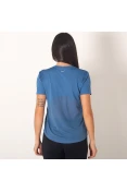 CAMISETA NIKE MILER TOP SS HBR FEMININA - Azul
