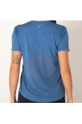 CAMISETA NIKE MILER TOP SS HBR FEMININA - Azul