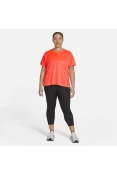 CAMISETA NIKE MILER TOP SS PLUS FEMININO - Laranja