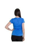 CAMISETA NIKE MILER V NECK FEMININA - Azul