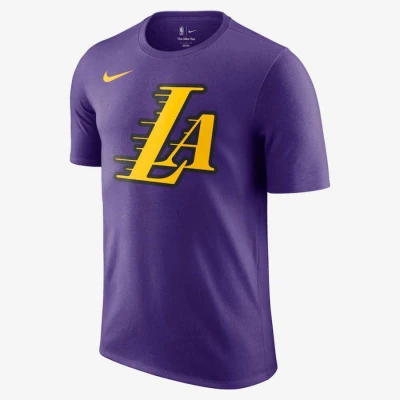 CAMISETA NIKE NBA LOS ANGELES LAKERS CITY EDITION - Roxo/amarelo