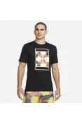 CAMISETA NIKE NKCT TEE RG HERITAGE MASCULINA - Preto