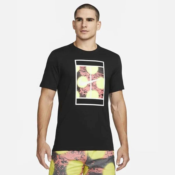 CAMISETA NIKE NKCT TEE RG HERITAGE MASCULINA - Preto