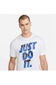 CAMISETA NIKE NSW 12 MO JDI TEE MASCULINA - Branco CAMISETA NIKE NSW 12 MO JDI TEE MASCULINA - Branco