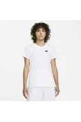 CAMISETA NIKE NSW CLUB TEE FEMININA - Branco