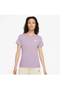 CAMISETA NIKE NSW CLUB TEE FEMININA - Lilas