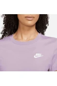 CAMISETA NIKE NSW CLUB TEE FEMININA - Lilas