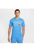 CAMISETA NIKE NSW TEE 6MO JDI MASCULINA - Azul