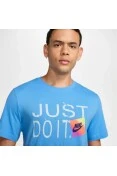 CAMISETA NIKE NSW TEE 6MO JDI MASCULINA - Azul