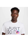 CAMISETA NIKE NSW TEE 6MO JDI MASCULINA - Branco