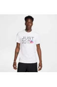 CAMISETA NIKE NSW TEE 6MO JDI MASCULINA - Branco