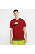 CAMISETA NIKE NSW TEE BRAND MARK MASCULINA - Vermelho CAMISETA NIKE NSW TEE BRAND MARK MASCULINA - Vermelho