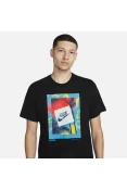CAMISETA NIKE NSW TEE HEATWAVE PHOTO MASCULINA - Preto CAMISETA NIKE NSW TEE HEATWAVE PHOTO MASCULINA - Preto