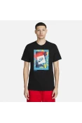 CAMISETA NIKE NSW TEE HEATWAVE PHOTO MASCULINA - Preto CAMISETA NIKE NSW TEE HEATWAVE PHOTO MASCULINA - Preto