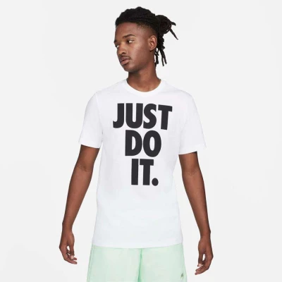CAMISETA NIKE NSW TEE ICON JDI HBR MASCULINA - Branco