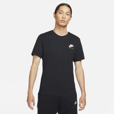 CAMISETA NIKE NSW TEE NIKE AIR GX MASCULINA - Preto/branco CAMISETA NIKE NSW TEE NIKE AIR GX MASCULINA - Preto/branco