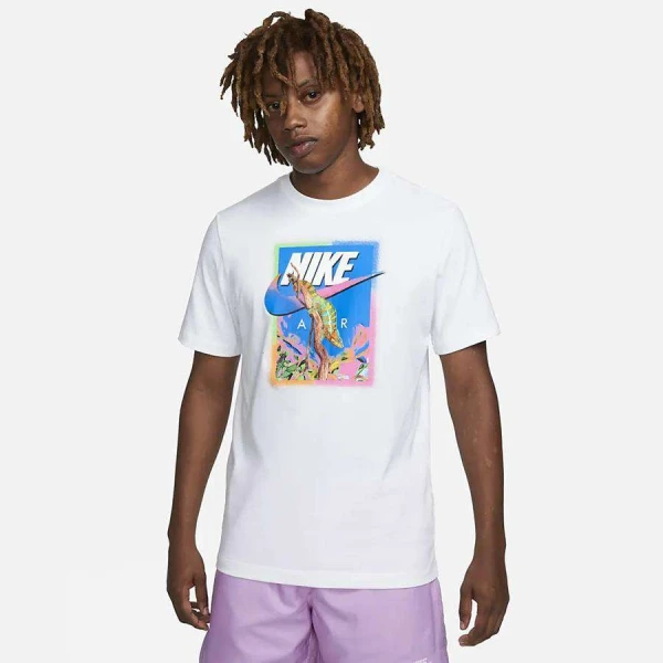 CAMISETA NIKE NSW TEE OC PK 5 PHOTO MASCULINA - Branco CAMISETA NIKE NSW TEE OC PK 5 PHOTO MASCULINA - Branco