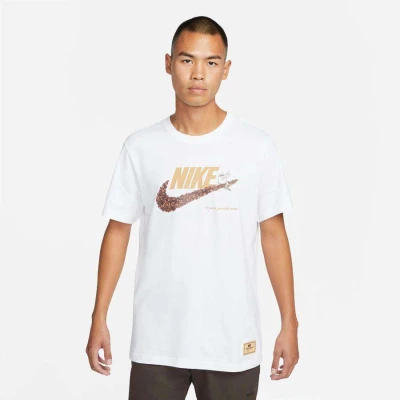 CAMISETA NIKE NSW TEE SI BEANS MASCULINA - Branco CAMISETA NIKE NSW TEE SI BEANS MASCULINA - Branco