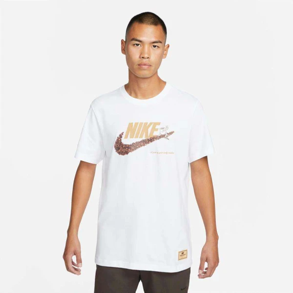 CAMISETA NIKE NSW TEE SI BEANS MASCULINA - Branco CAMISETA NIKE NSW TEE SI BEANS MASCULINA - Branco
