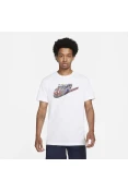 CAMISETA NIKE NSW TEE WORLDWIDE HBR MASCULINA - Branco CAMISETA NIKE NSW TEE WORLDWIDE HBR MASCULINA - Branco