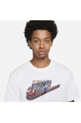 CAMISETA NIKE NSW TEE WORLDWIDE HBR MASCULINA - Branco CAMISETA NIKE NSW TEE WORLDWIDE HBR MASCULINA - Branco